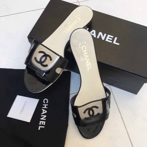 CHANEL  slides size 38.5 - Picture 2 of 6